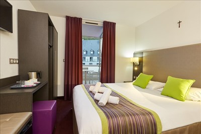 Chambre double supérieure avec balcon